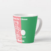 Tasse Latte Usine de l'ours (Angle droit)