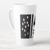 Tasse Latte Usk Chicago (Angle gauche)