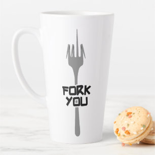 Tasse Latte Va te faire fourche