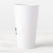 Tasse Latte Va te faire fourche (Devant)