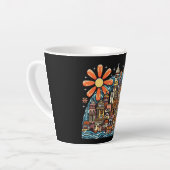 Tasse Latte vacances dans une île (Angle gauche)