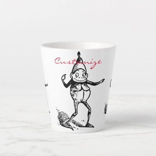 Tasse Latte Vacances d'hiver Elf Thunder_Cove (Devant)