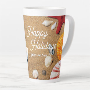 Tasse Latte Vacances estivales côtières maritimes tropicales