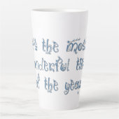 Tasse Latte Vacances Les Plus Merveilleuses (Devant)