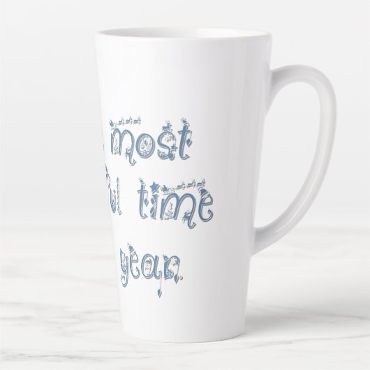 Tasse Latte Vacances Les Plus Merveilleuses (Droite)