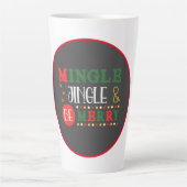 Tasse Latte Vacances Mingle & Jingle (Devant)