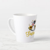 Tasse Latte Vache de tournesol (Angle gauche)