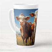 Tasse Latte Vaches #1 (Angle gauche)