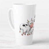 Tasse Latte Vaches en latte (Angle gauche)
