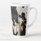 Tasse Latte Vachette blanche noire (Droite)