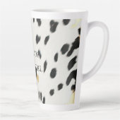 Tasse Latte Vachette blanche noire (Droite)
