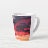 Tasse Latte vague de féine (Angle droit)