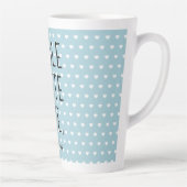 Tasse Latte Valentine entier Latte Love Script noir (Droite)