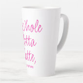 Tasse Latte Valentine entier Lotta Latte Hot Rose (Angle droit)