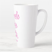 Tasse Latte Valentine entier Lotta Latte Hot Rose (Droite)
