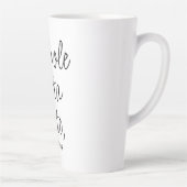 Tasse Latte Valentine entier Lotta Latte Noir et Blanc (Droite)