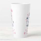 Tasse Latte Valentine's Day Love Amoureux des chats Be Mine (Devant)