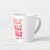 Tasse Latte Valentine's Only You (Angle droit)