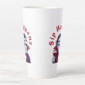 Tasse Latte Vampire Chic - Ça arrive de boire (Devant)