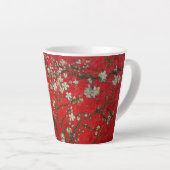 Tasse Latte Van Gogh Almond Blossoms Rouge (Angle droit)