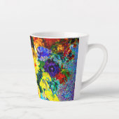Tasse Latte Van Gogh Flowers dans un Vase Bleu (Droite)