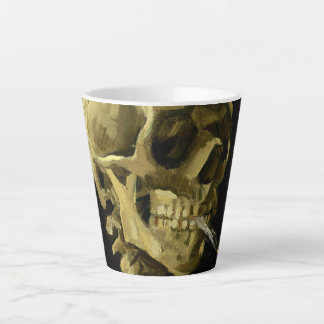 Tasse Latte Van Gogh Fumer du squelette