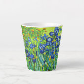 Tasse Latte Van Gogh Irises (Devant)