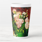 Tasse Latte Van Gogh Peonies et Roses (Devant)