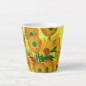 Tasse Latte Van Gogh Sunflowers (Devant)