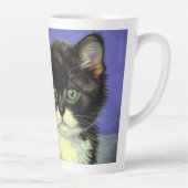 Tasse Latte Van Gogh Tuxedo Kitten (Droite)