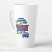 Tasse Latte VANtastic Red Cream Blue Edition (Angle gauche)