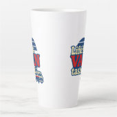 Tasse Latte VANtastic Red Cream Blue Edition (Devant)