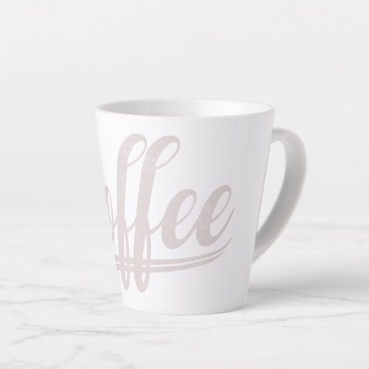 Tasse Latte Variabilité du café (Angle droit)