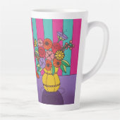 Tasse Latte Vase jaune (Droite)