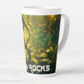 TASSE LATTE VEGAN ROCKS (Angle droit)