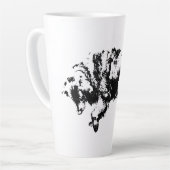 Tasse Latte Veille calme en octobre Lumière (Angle gauche)