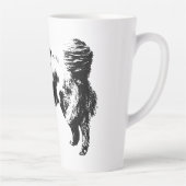 Tasse Latte Veille calme en octobre Lumière (Droite)