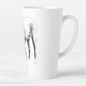 Tasse Latte Veille d'hiver, visage loyal (Droite)