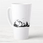 Tasse Latte Veille nocturne, respiration facile (Angle gauche)