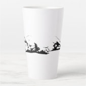 Tasse Latte Veille nocturne, respiration facile (Devant)