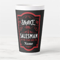 Vendeur d'huile de serpent cadeaux amusants pour l