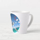 Tasse Latte Vent Divin (Angle droit)
