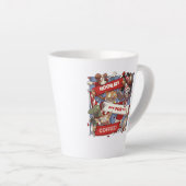 Tasse Latte Ventilateurs Animaux Drôle Hour Pour Caricature De (Angle droit)