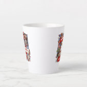 Tasse Latte Ventilateurs Animaux Drôle Hour Pour Caricature De (Devant)