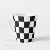 Tasse Latte Vérificateurs "Diner des années 50" (Angle gauche)