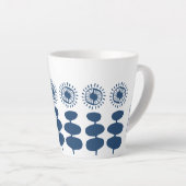 Tasse Latte Véritable Bleu Sunny Styles (Angle droit)