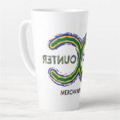 Tasse Latte Verre (Angle gauche)