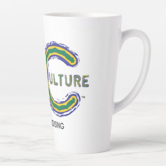 Tasse Latte Verre (Droite)