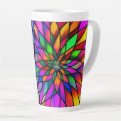 Tasse Latte Verre de Faux (Angle droit)