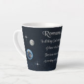 Tasse Latte verset de la Bible (Angle gauche)